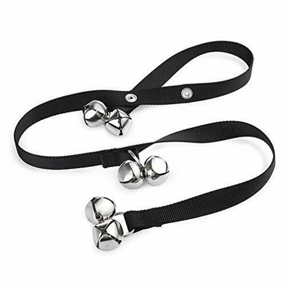 Dog Door Bell Door Bells For Potty Training 6 Large Bells Adjustable Length NEW - Picture 1 of 8